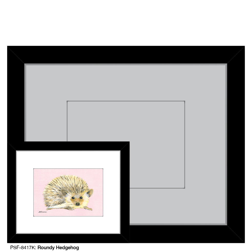 Roundy Hedgehog, Print (#8417K)