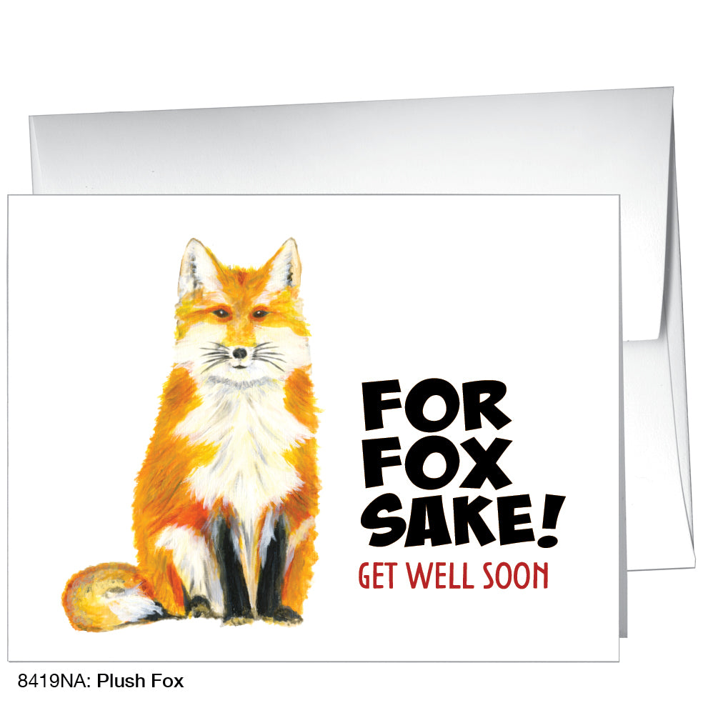 Plush Fox, Greeting Card (8419NA)