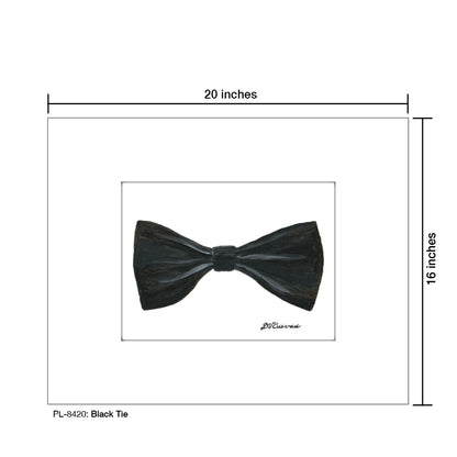 Black Tie, Print (#8420)