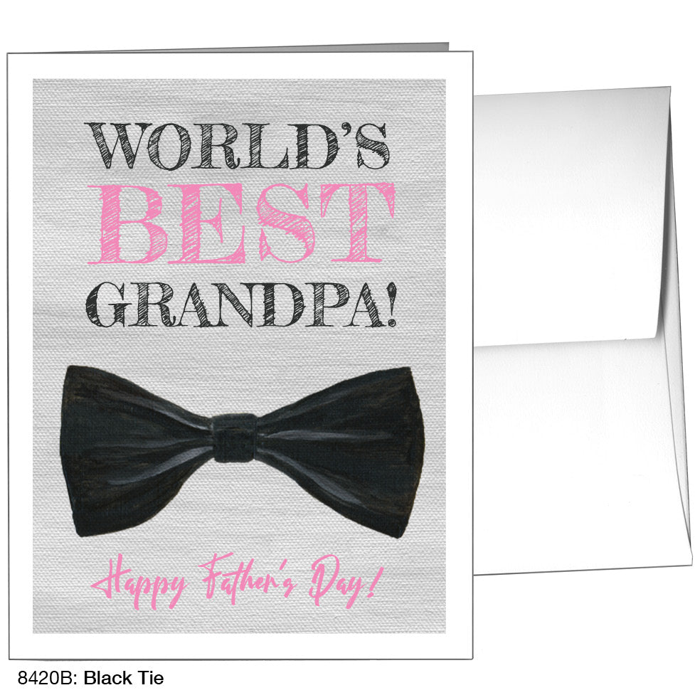 Black Tie, Greeting Card (8420B)