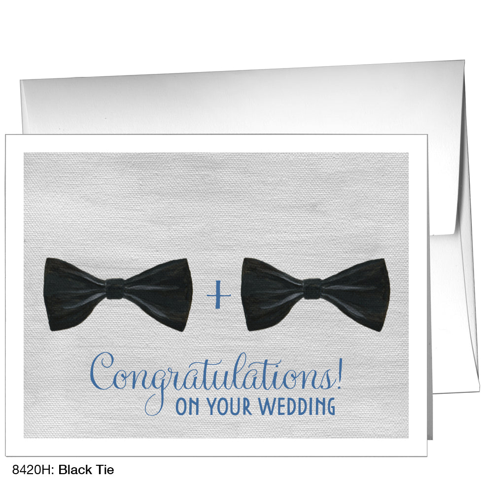 Black Tie, Greeting Card (8420H)