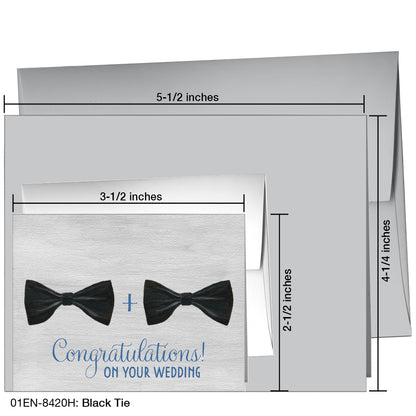 Black Tie, Greeting Card (8420H)