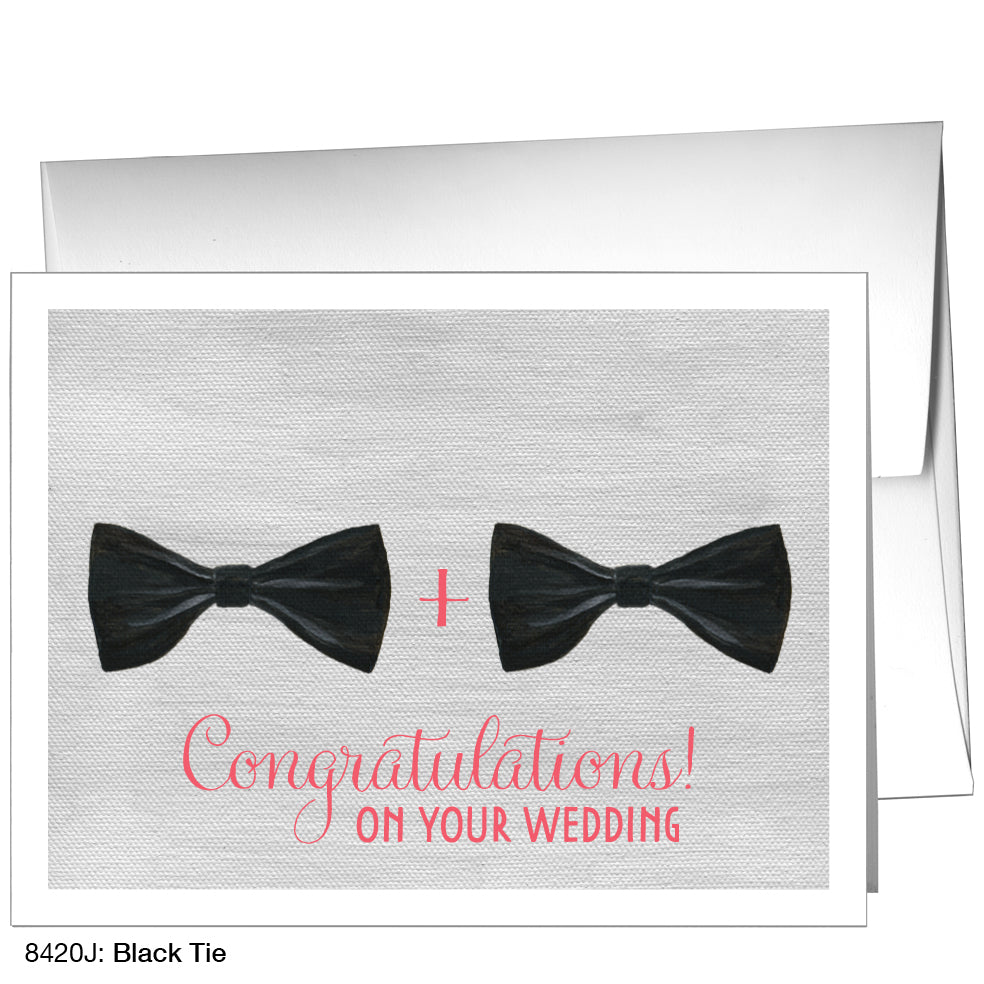 Black Tie, Greeting Card (8420J)