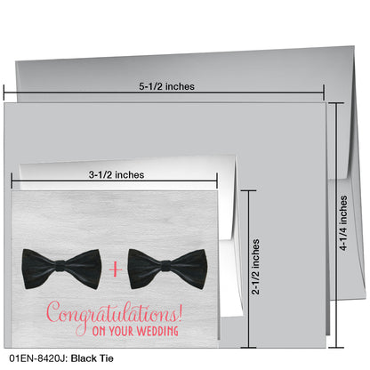 Black Tie, Greeting Card (8420J)