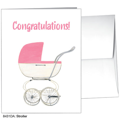 Stroller, Greeting Card (8431DA)