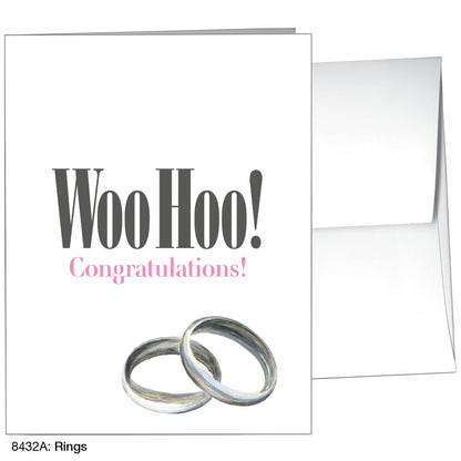 Rings, Greeting Card (8432A)