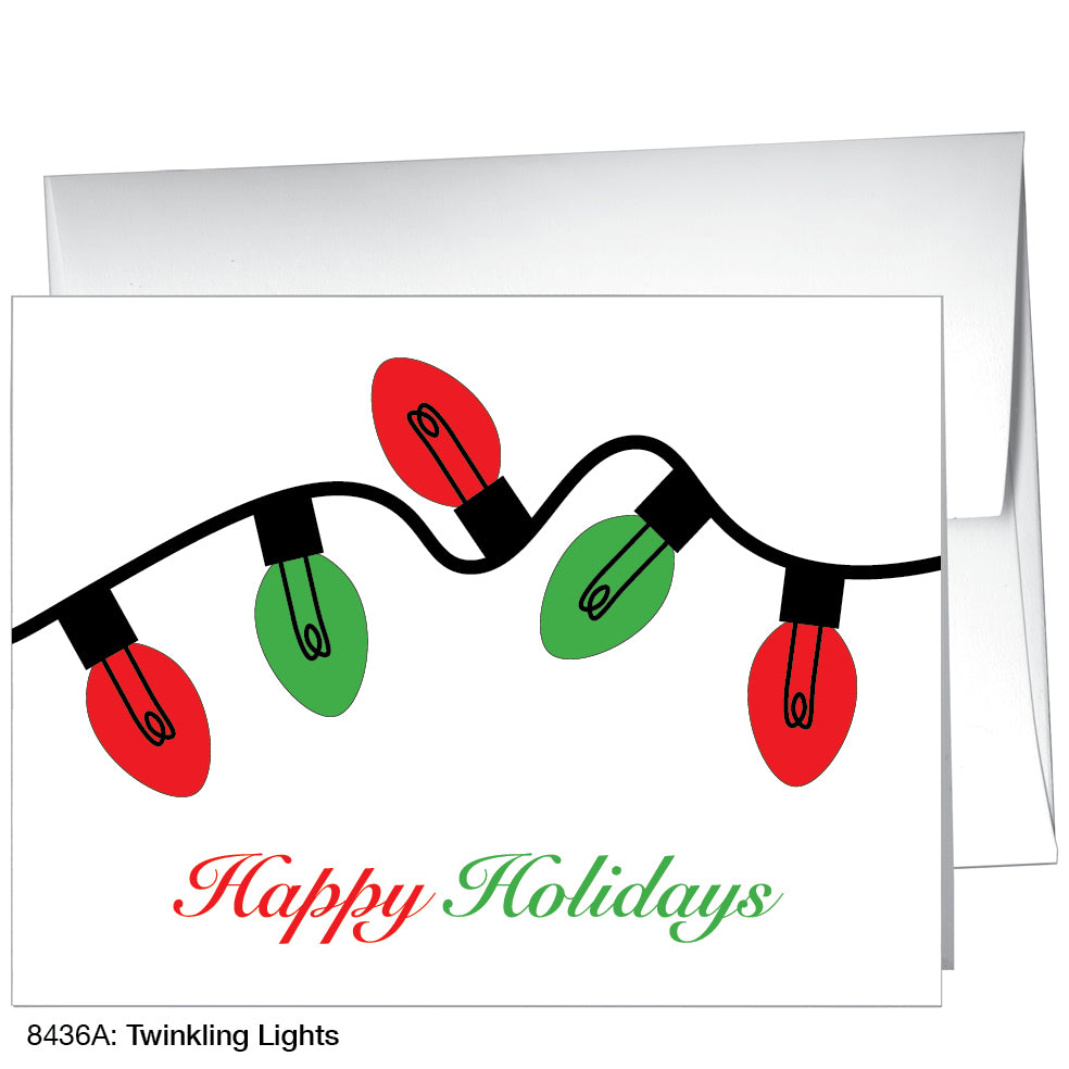 Twinkling Lights, Greeting Card (8436A)