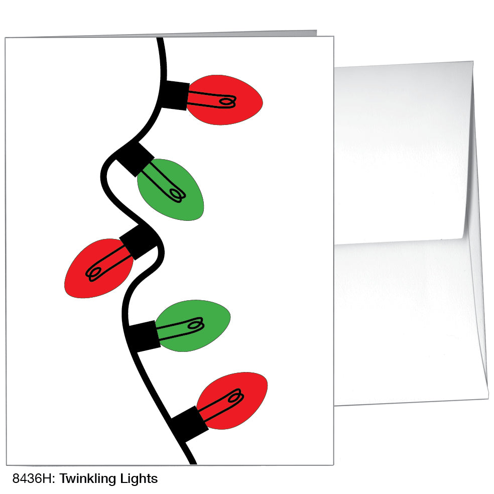 Twinkling Lights, Greeting Card (8436H)