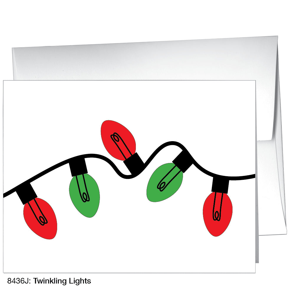 Twinkling Lights, Greeting Card (8436J)