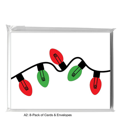 Twinkling Lights, Greeting Card (8436J)