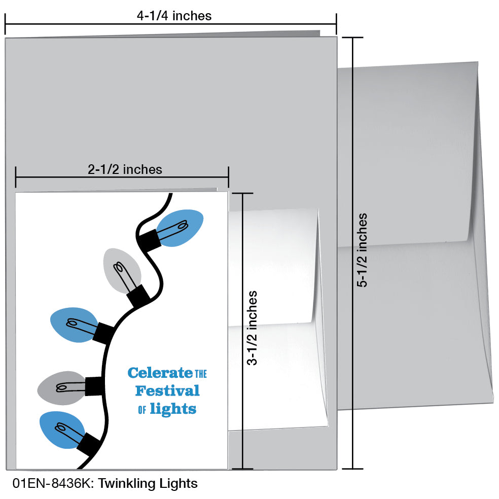 Twinkling Lights of Faith, Greeting Card (8757K)