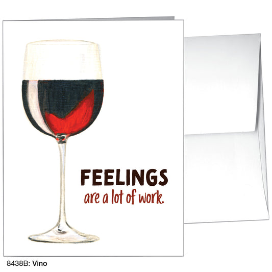 Vino, Greeting Card (8438B)