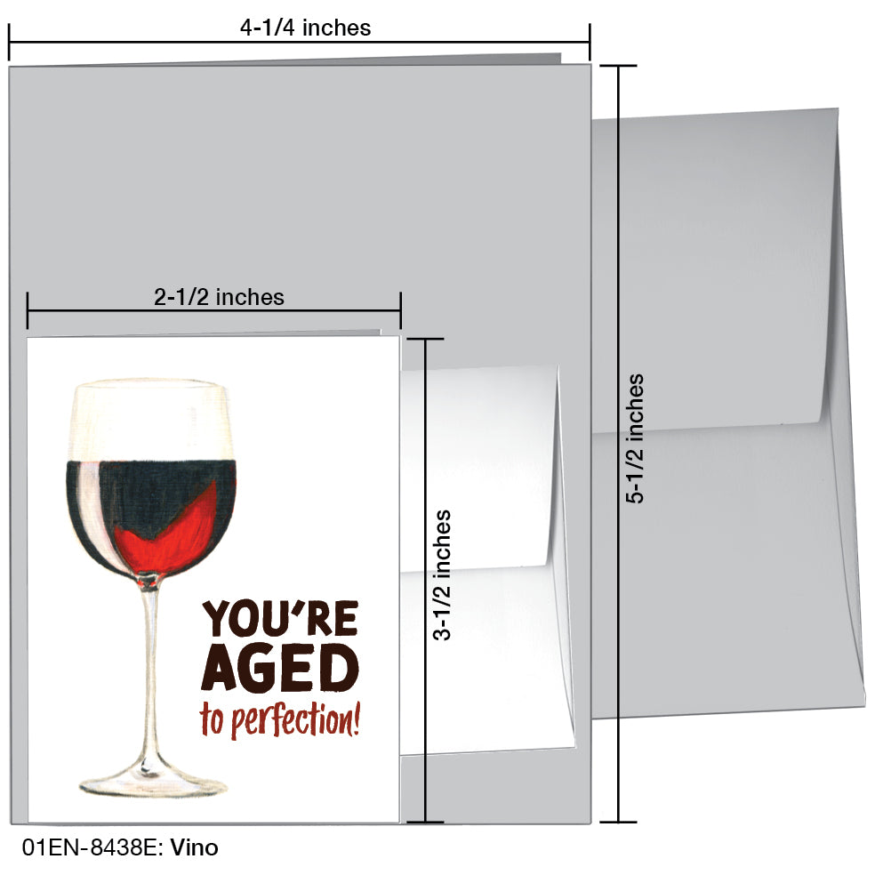 Vino, Greeting Card (8438E)