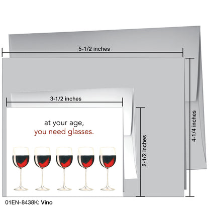 Vino, Greeting Card (8438K)