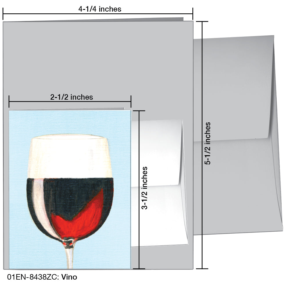 Vino, Greeting Card (8438ZC)