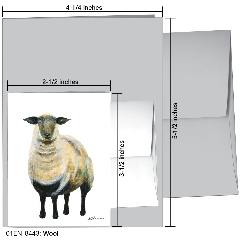 Wool, Greeting Card (8443)