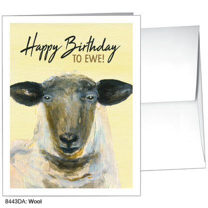 Wool, Greeting Card (8443DA)