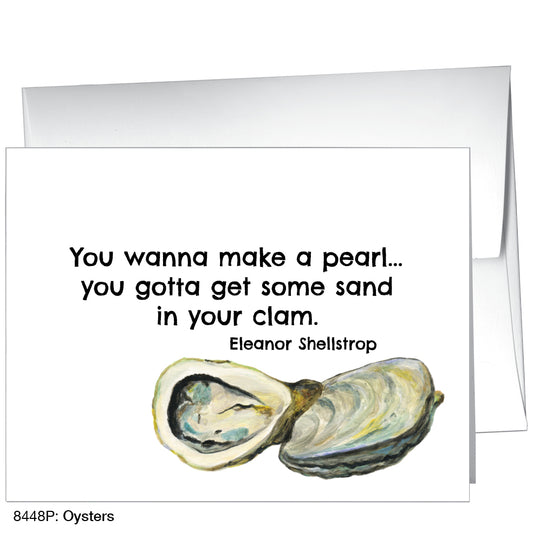 Oysters, Greeting Card (8448P)