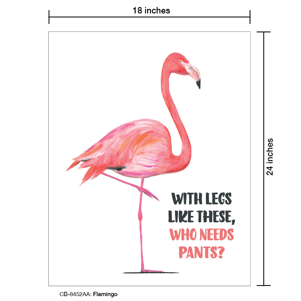 Flamingo, Card Board (8452AA)