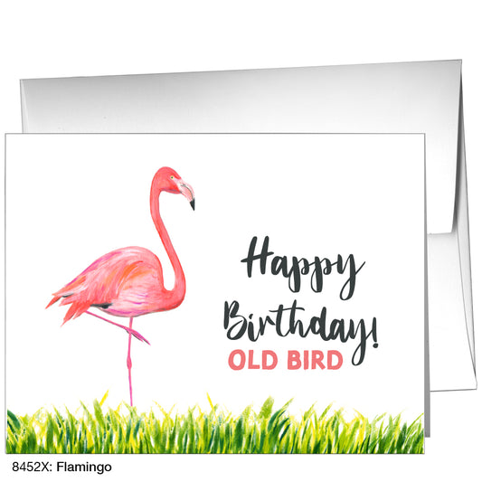 Flamingo, Greeting Card (8452X)