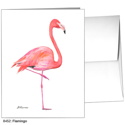 Flamingo, Greeting Card (8452)