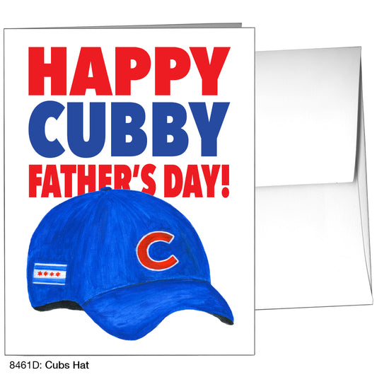 Cubs Hat, Greeting Card (8461D)