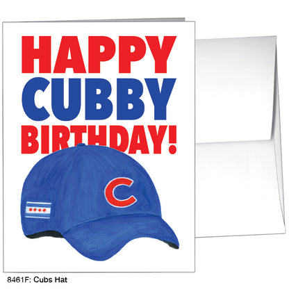 Cubs Hat, Greeting Card (8461F)