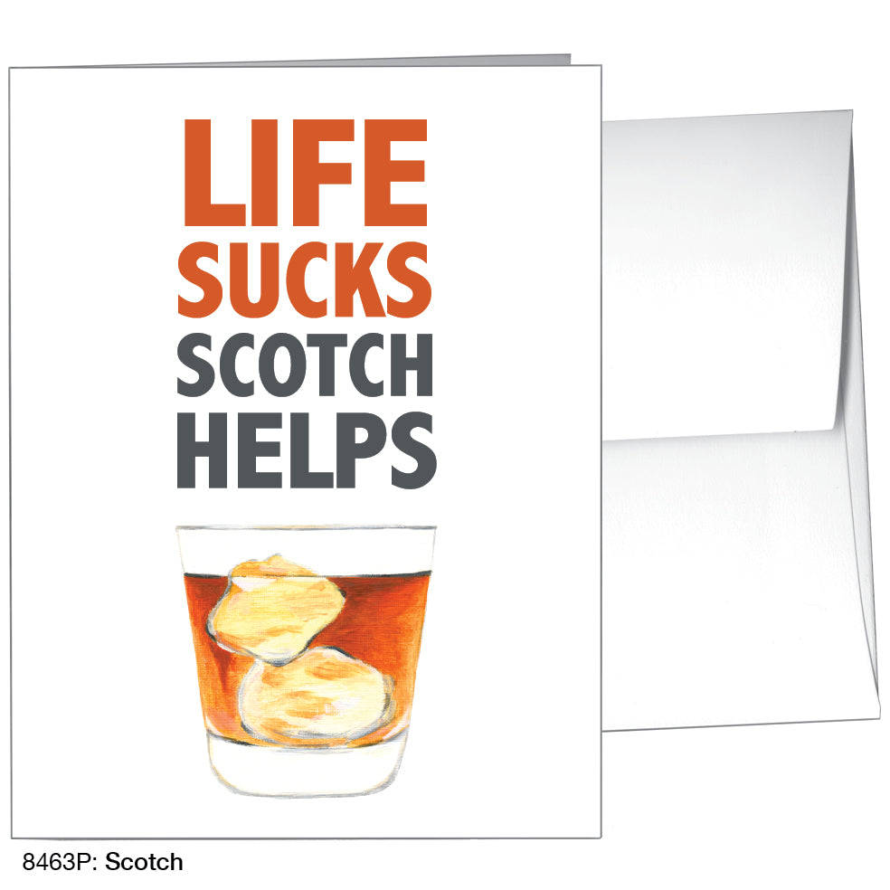 Scotch, Greeting Card (8463P)