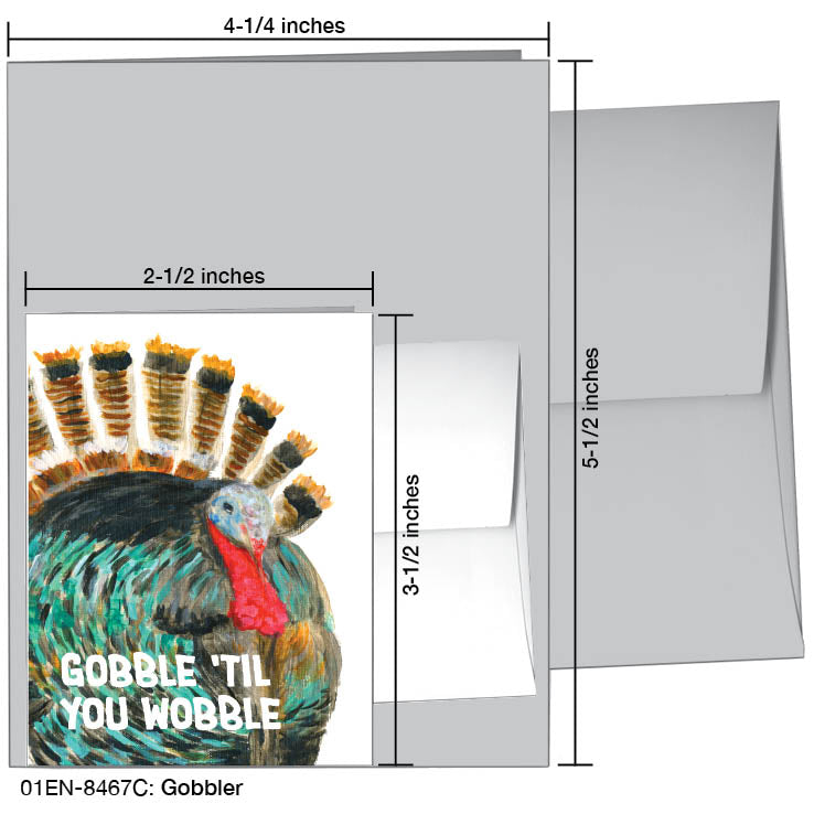 Gobbler, Greeting Card (8467C)