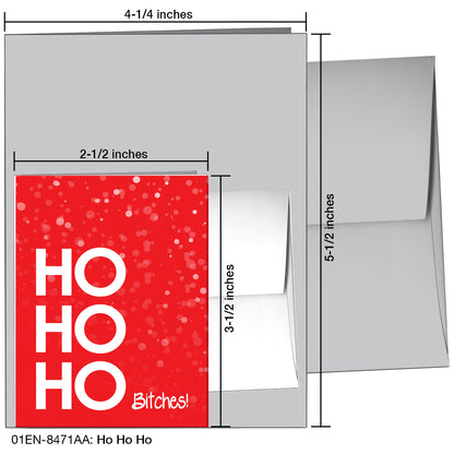 Ho Ho Ho, Greeting Card (8471AA)