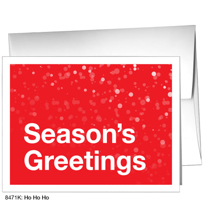 Ho Ho Ho, Greeting Card (8471K)