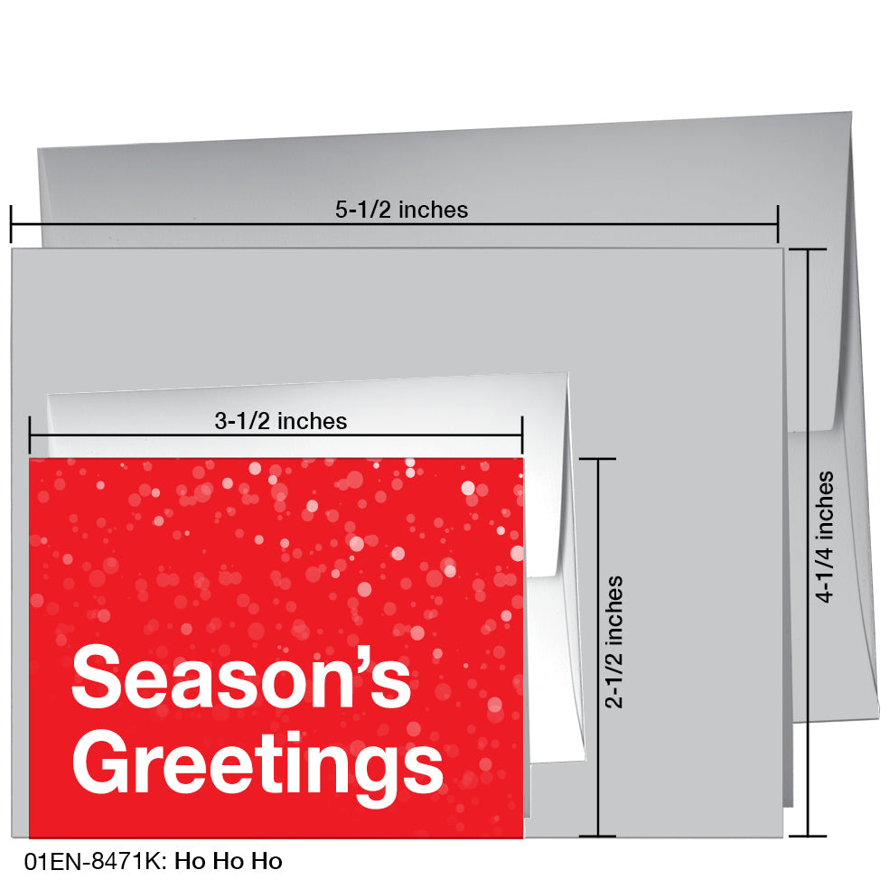 Ho Ho Ho, Greeting Card (8471K)