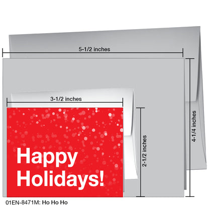 Ho Ho Ho, Greeting Card (8471M)