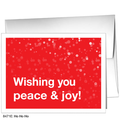 Ho Ho Ho, Greeting Card (8471E)