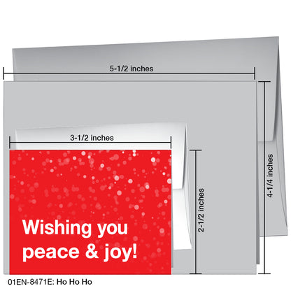 Ho Ho Ho, Greeting Card (8471E)