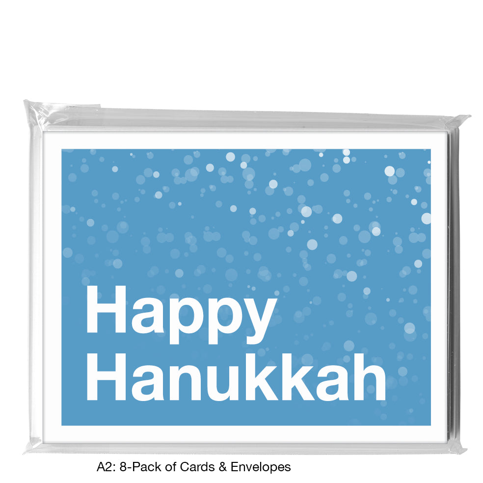 Happy Hanukkah, Greeting Card (8472D)