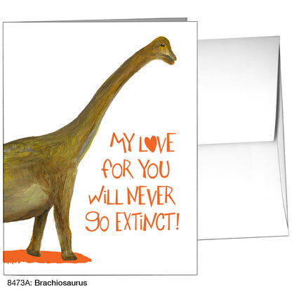 Brachiosaurus, Greeting Card (8473A)