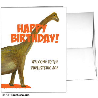 Brachiosaurus, Greeting Card (8473F)