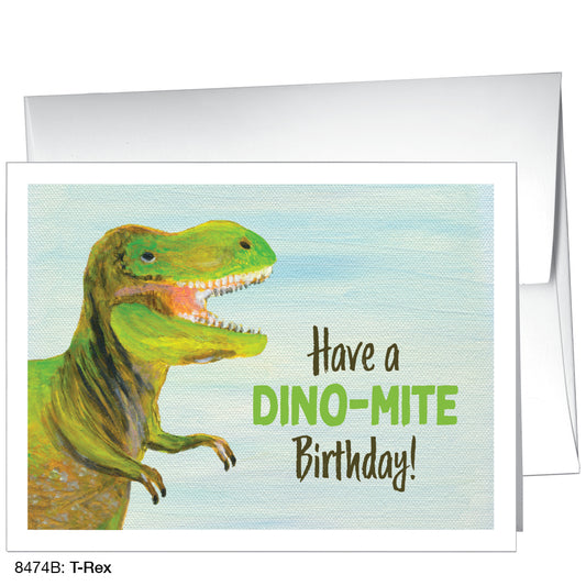 T-Rex, Greeting Card (8474B)