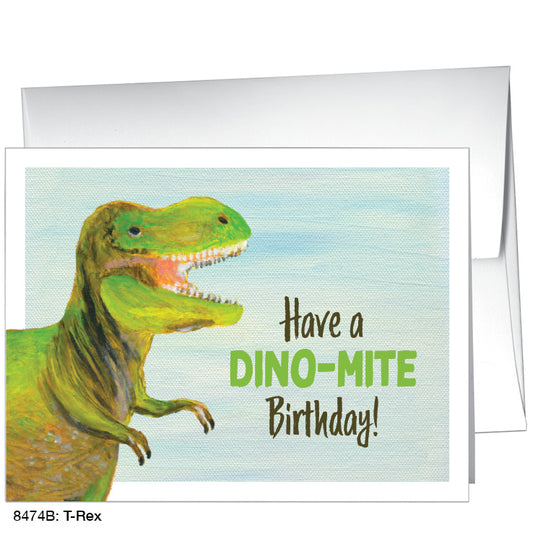 T-Rex, Greeting Card (8474B)