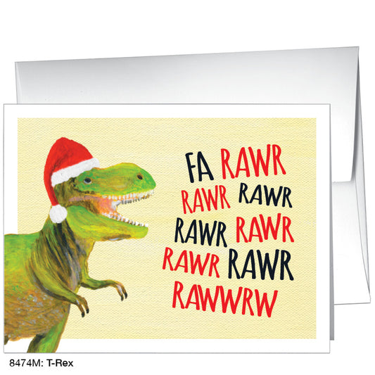 T-Rex, Greeting Card (8474M)