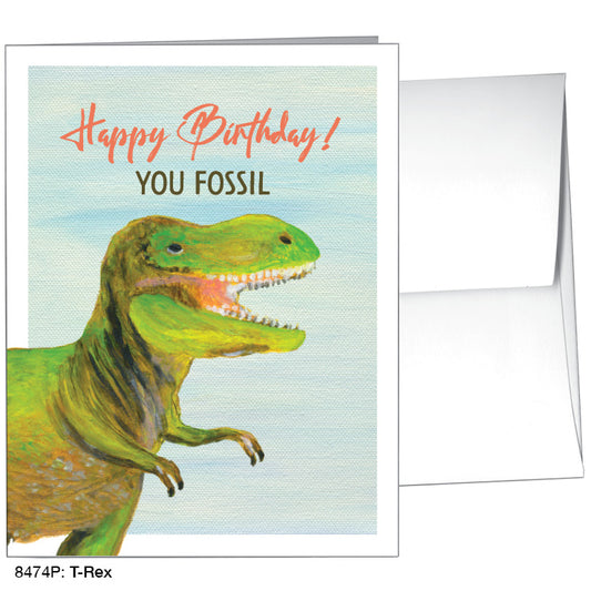 T-Rex, Greeting Card (8474P)