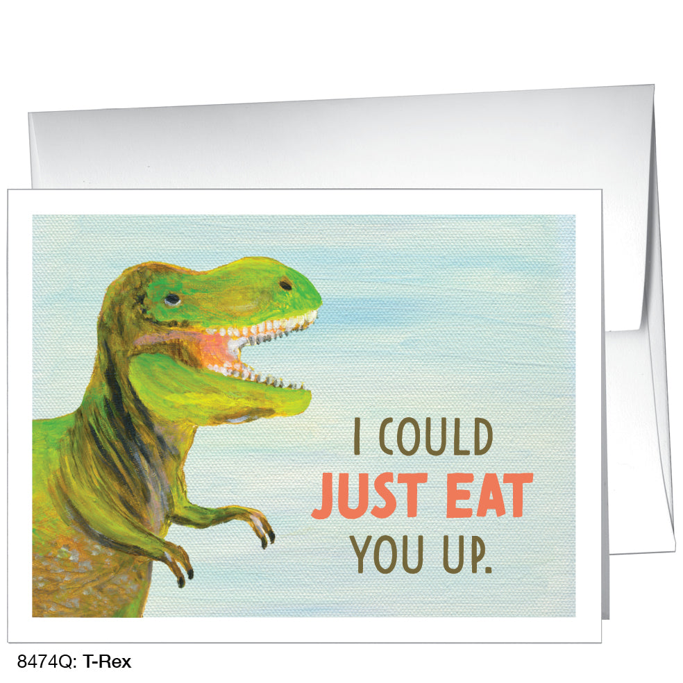 T-Rex, Greeting Card (8474Q)