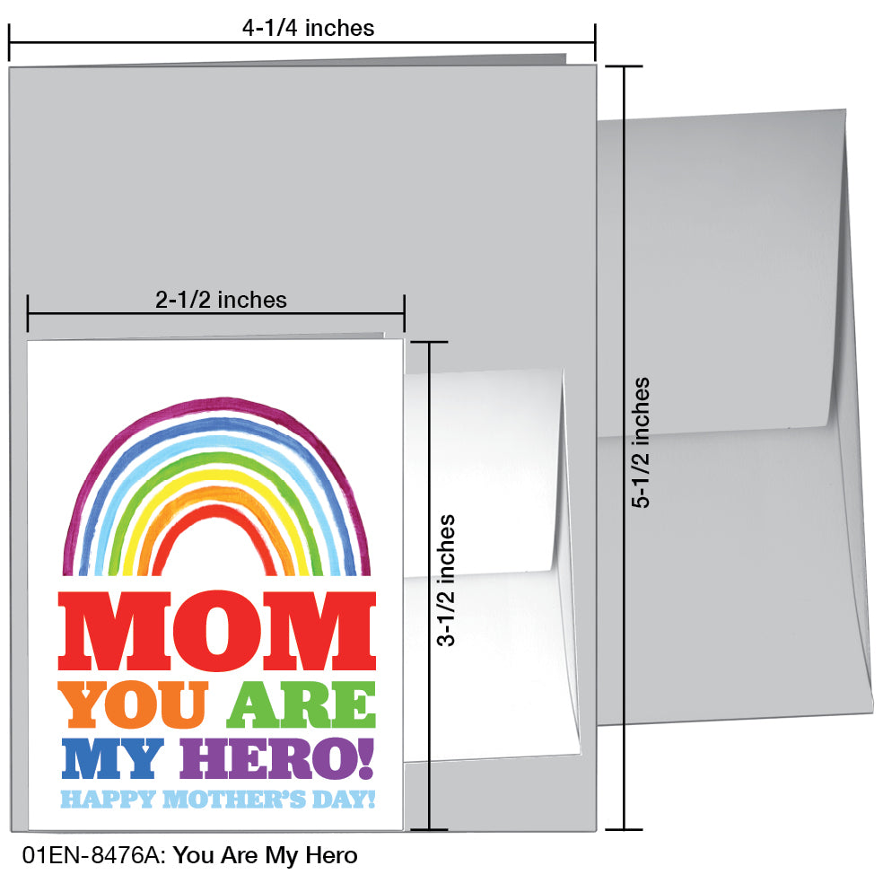 You Are My Hero, Greeting Card (8476A)