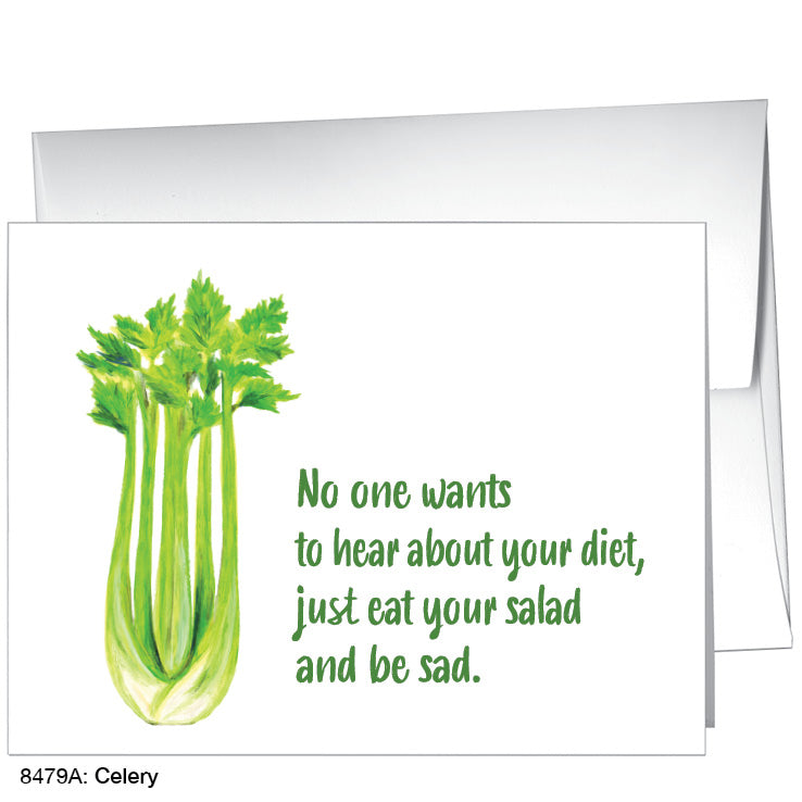 Celery, Greeting Card (8479A)