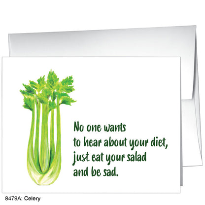 Celery, Greeting Card (8479A)