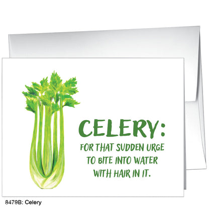 Celery, Greeting Card (8479B)