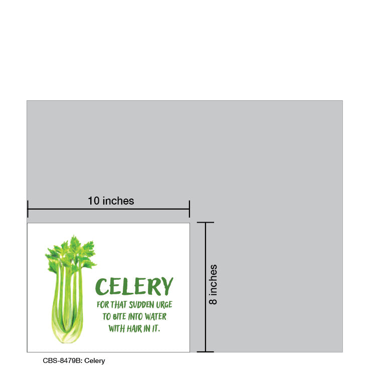 Celery, Card Board (8479B)