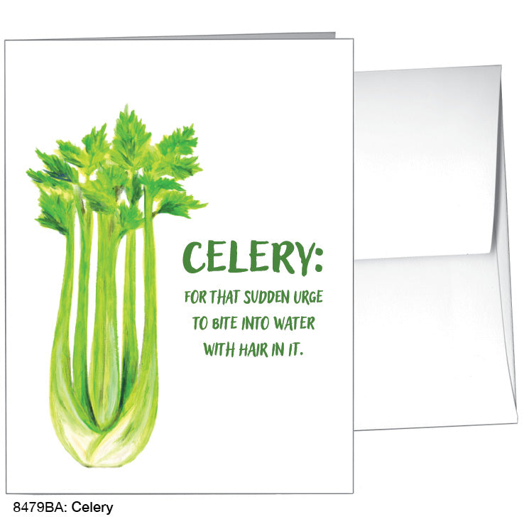 Celery, Greeting Card (8479BA)