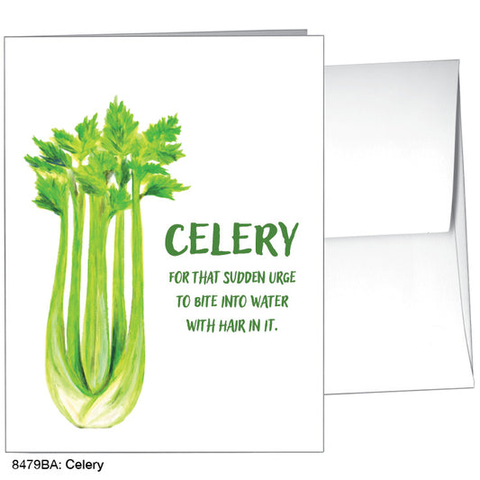 Celery, Greeting Card (8479BA)